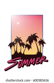 summer frame background