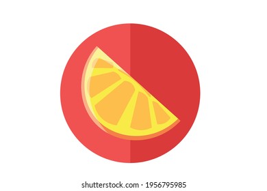 Summer Fresh Oranges Vector Illustration