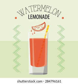 summer fresh watermelon lemonade