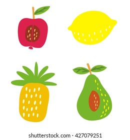 Summer fruit pattern