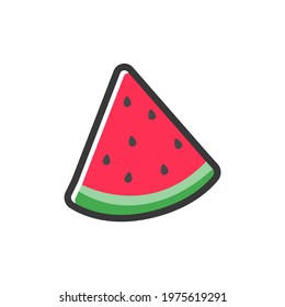 Summer fruit vector Helps to relax in summer Beach trip concept.