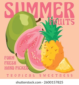 Summer Fruits Form Fresh Hand Picked
