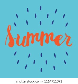 Summer fun banner.