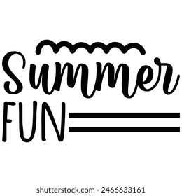 summer fun t shirt design, vector file