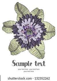 Summer garden card