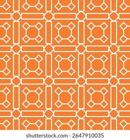 Summer Geometric Graphic Seamless Pattern. Bright Color. Tiles Background. Vector Template For Fabric, Textile, Wallpaper, Wrapping Paper