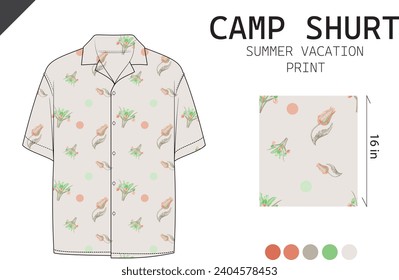 A summer getaway may be even more delightful with this lovely design, which conjures images of flowers and vibrant colors.