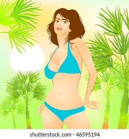 Summer girl