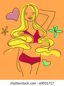 summer girl