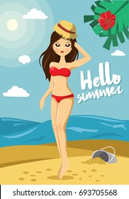 summer girl