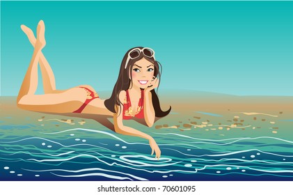 summer girl