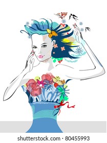 Summer girl
