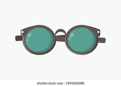 Summer Glasses Simple Icon Design