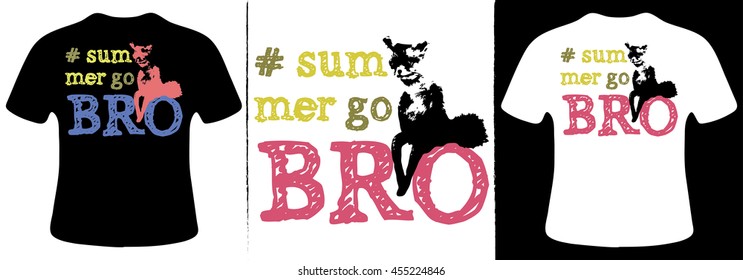 Summer go T-Shirt Design