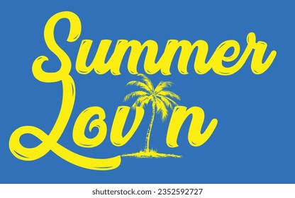 summer good vibes palm tree vector print artwork, Girls summer beach vector graphics, Long beach, summer vibes hand draw, summer slogan with beach illustration, Hawaii, Aloha surf typograph