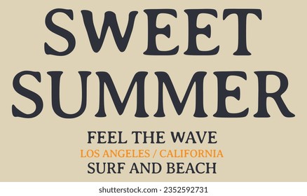 arte de impresión vectorial de palmera de buena onda de verano, gráficos vectoriales de playa de verano para chicas, playa larga, dibujo a mano de vibraciones de verano, lema de verano con ilustración de playa, Hawaii, tipografía de surf Aloha