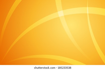 summer gradient orange with curve pattern background (vector)