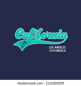 Summer Graphic California Beach Paradise summer sunshine typography gradient palm tree black background T shirt graphic Print Design Vector Poster,banner,