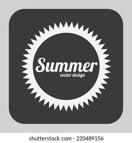 summer graphic design , vector illustration