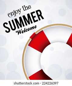 summer graphic design , vector illustration