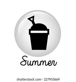 summer graphic design , vector illustration