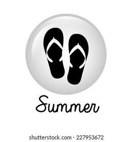 summer graphic design , vector illustration