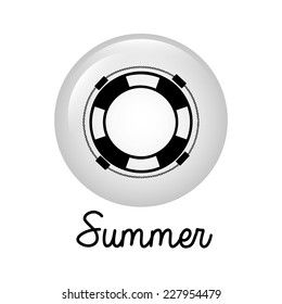summer graphic design , vector illustration
