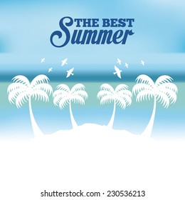 summer graphic design , vector illustration