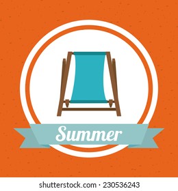 summer graphic design , vector illustration