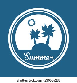 summer graphic design , vector illustration