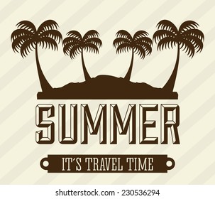 summer graphic design , vector illustration