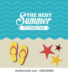 summer graphic design , vector illustration