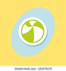 summer graphic design , vector illustration