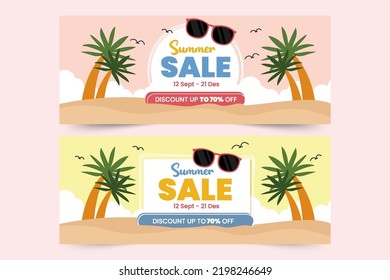 Summer Graphic template Editable, Simple and Elegant Summer Design