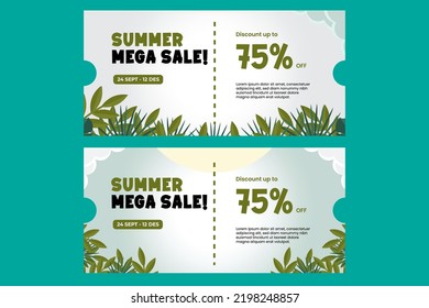 Summer Graphic template Editable, Simple and Elegant Summer Design