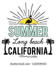 summer graphic for t-shirt