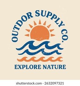 summer graphics print artwork. big waves t-shirt design. ride the waves slogan. men's graphic design. Hawaii beach vibes print design. beach tee for sea vibes, women's graphics. vintage t-shirt.  