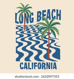 summer graphics print artwork. big waves t-shirt design. ride the waves slogan. men's graphic design. Hawaii beach vibes print design. beach tee for sea vibes, women's graphics. vintage t-shirt.  