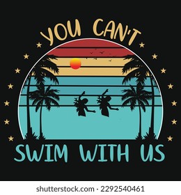 Summer graphics tshirt design vector design 