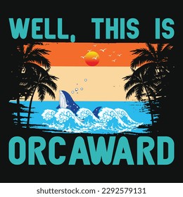 Summer graphics tshirt design vector design 