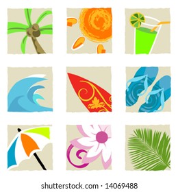 summer graphics vector