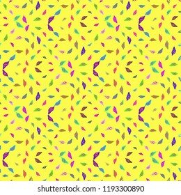 Summer great multicolor sea shell abstract seamless background.