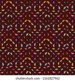 Summer great multicolored sea shell abstract seamless background.
