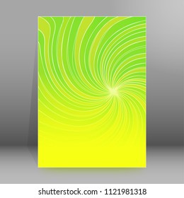 Summer green organic background with rays sun light. Hot with space for your message. Vector illustration EPS 10 for design presentation, brochure layout page, cover book or magazine team farming