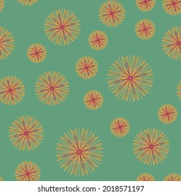 Summer Green seamless pattern for print or web 