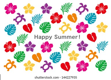 summer greeting card