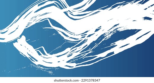 Summer greeting card Japanese pattern background