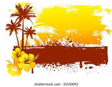 Sommergrunge-Hintergrund