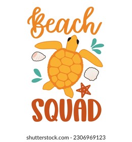 Summer Hand drawn motivation lettering phrase in modern calligraphy style. Inspiration slogan for print and poster design. Vector illustration