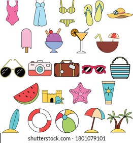 
summer has arrived enjoy it and please use this icon set, thank you